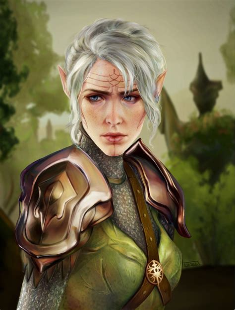 dragon age inquisition elf female|dragon age origins dalish elf.